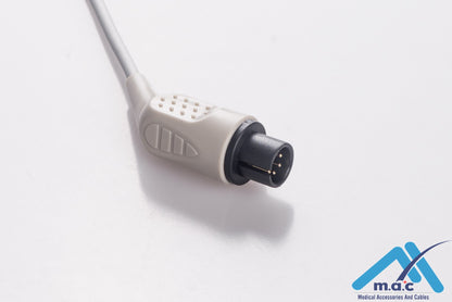 AAMI 6PIN Disposable One Piece ECG Fixed Cable 2340RSM