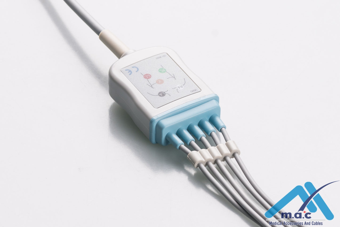 AAMI 6PIN Reusable One Piece ECG Fixed Cable 25M40RP 25M40RP-I