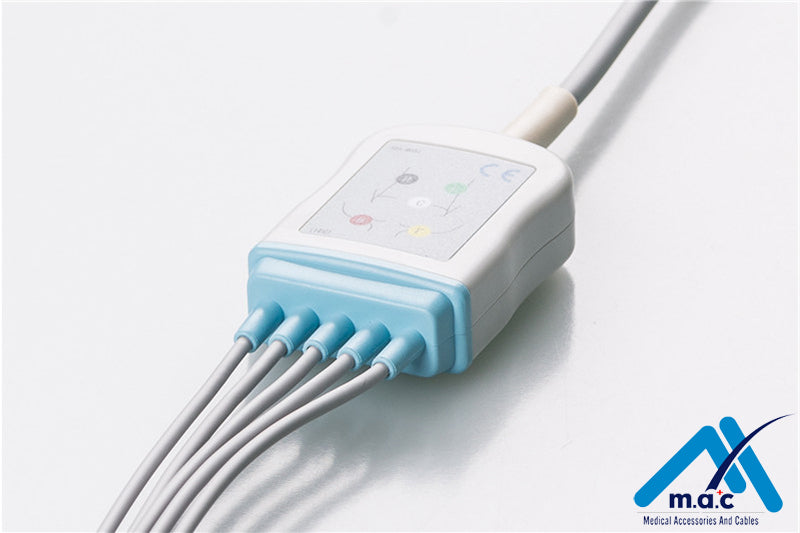 Bionet Compatible Disposable One Piece ECG Fixed Cable 25M14P
