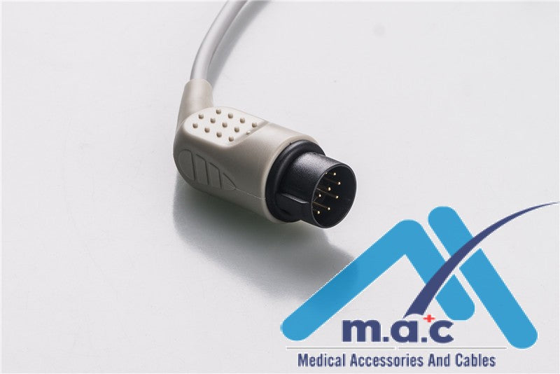 Compatible Disposable One Piece ECG Fixed Cable 23M07S-I