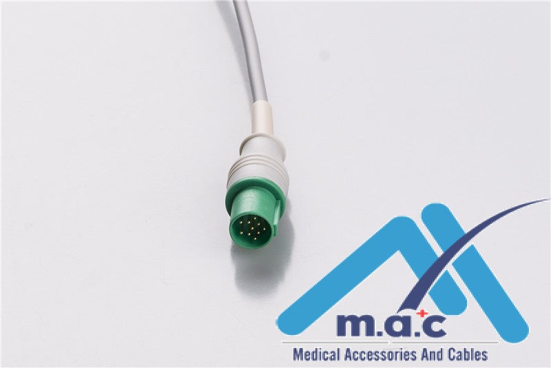 Compatible Disposable One Piece ECG Fixed Cable 23M55P