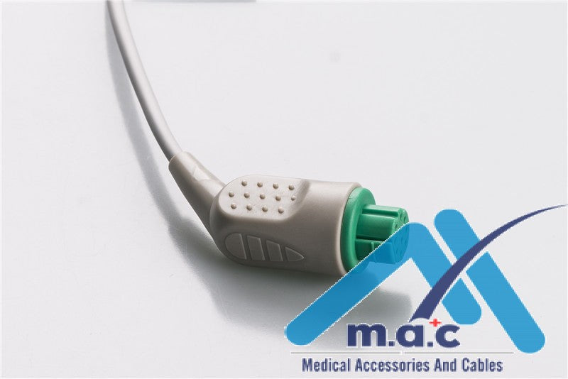 Compatible Disposable One Piece ECG Fixed Cable 25M92P-I