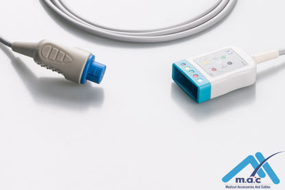 GE Healthcare - Datex - Ohmeda ECG Trunk Cables DXM-2595 DXM-2595-I
