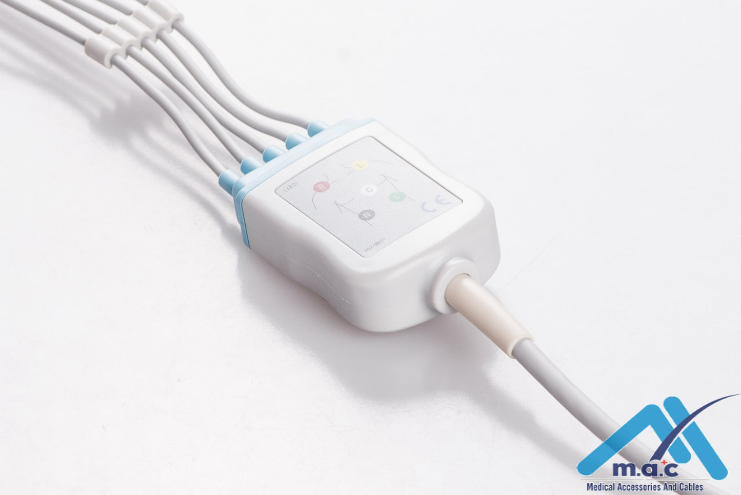 Menmen Reusable One Piece ECG Fixed Cable 25M75P-I