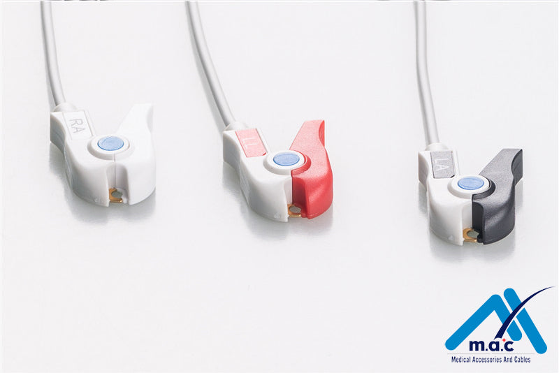 Mindray Compatible Disposable One Piece ECG Fixed Cable 23M12P