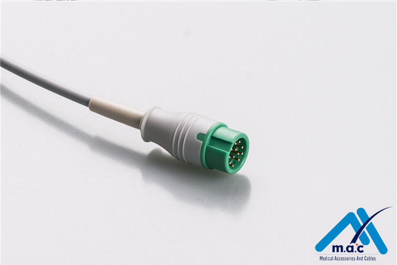Mindray Compatible Disposable One Piece ECG Fixed Cable 25M12S-I