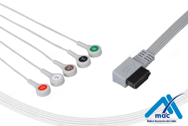 Philips_Compatible_ECG_Cable_-_AHA