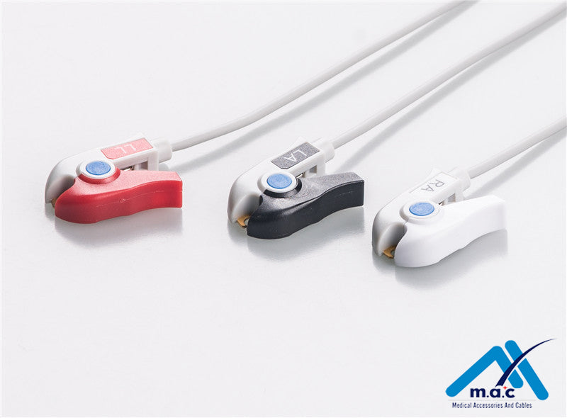 Spacelabs Compatible Disposable One Piece ECG Fixed Cable 23M96P