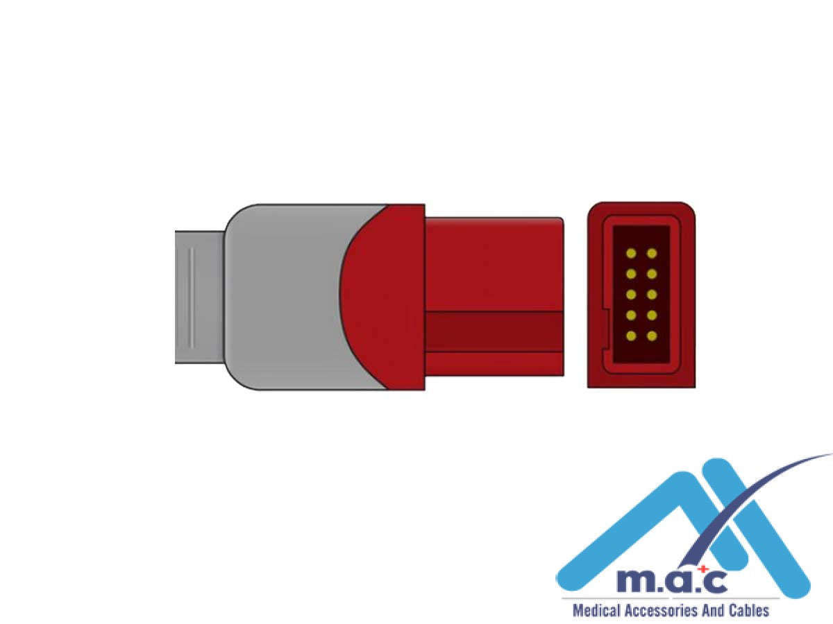 Spacelabs To A Dual 6-Pin IBP Converter Cable