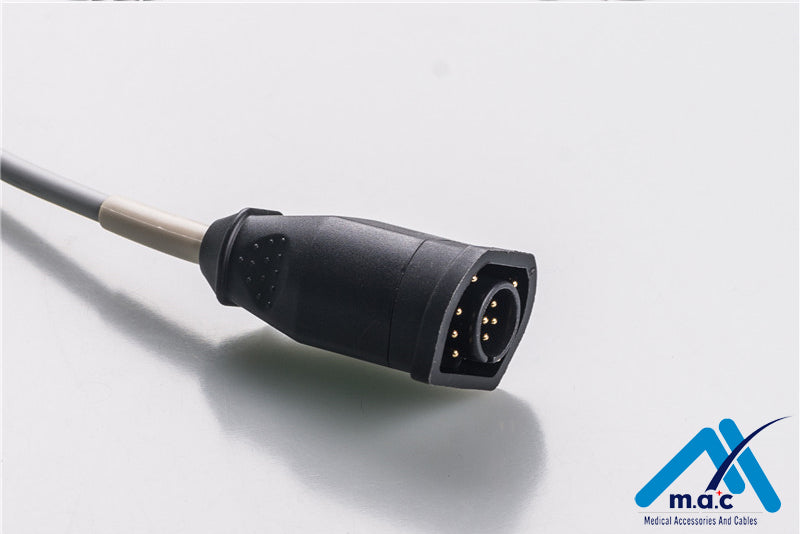 ZOLL Compatible Disposable One Piece ECG Fixed Cable 21M069S