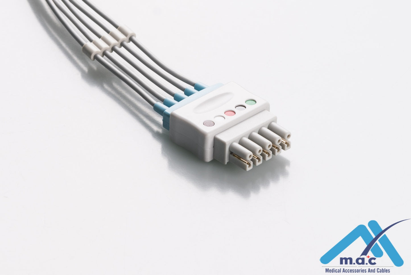 GE Healthcare - Datex - Ohmeda Reusable ECG LeadWires DXM5-90S