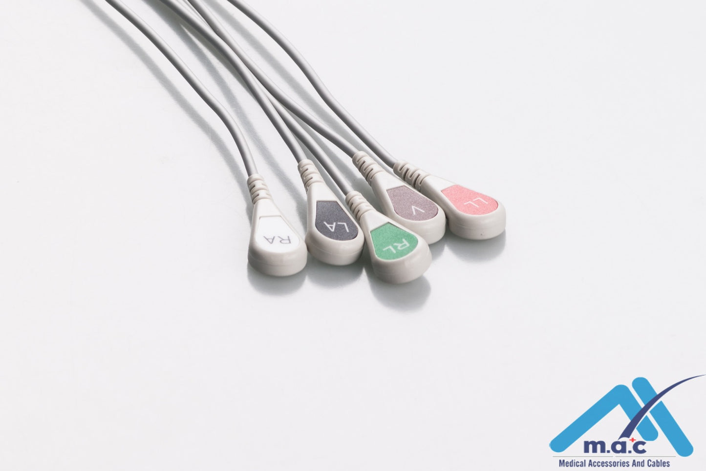 GE Healthcare - Datex - Ohmeda Reusable ECG LeadWires DXM5-90S