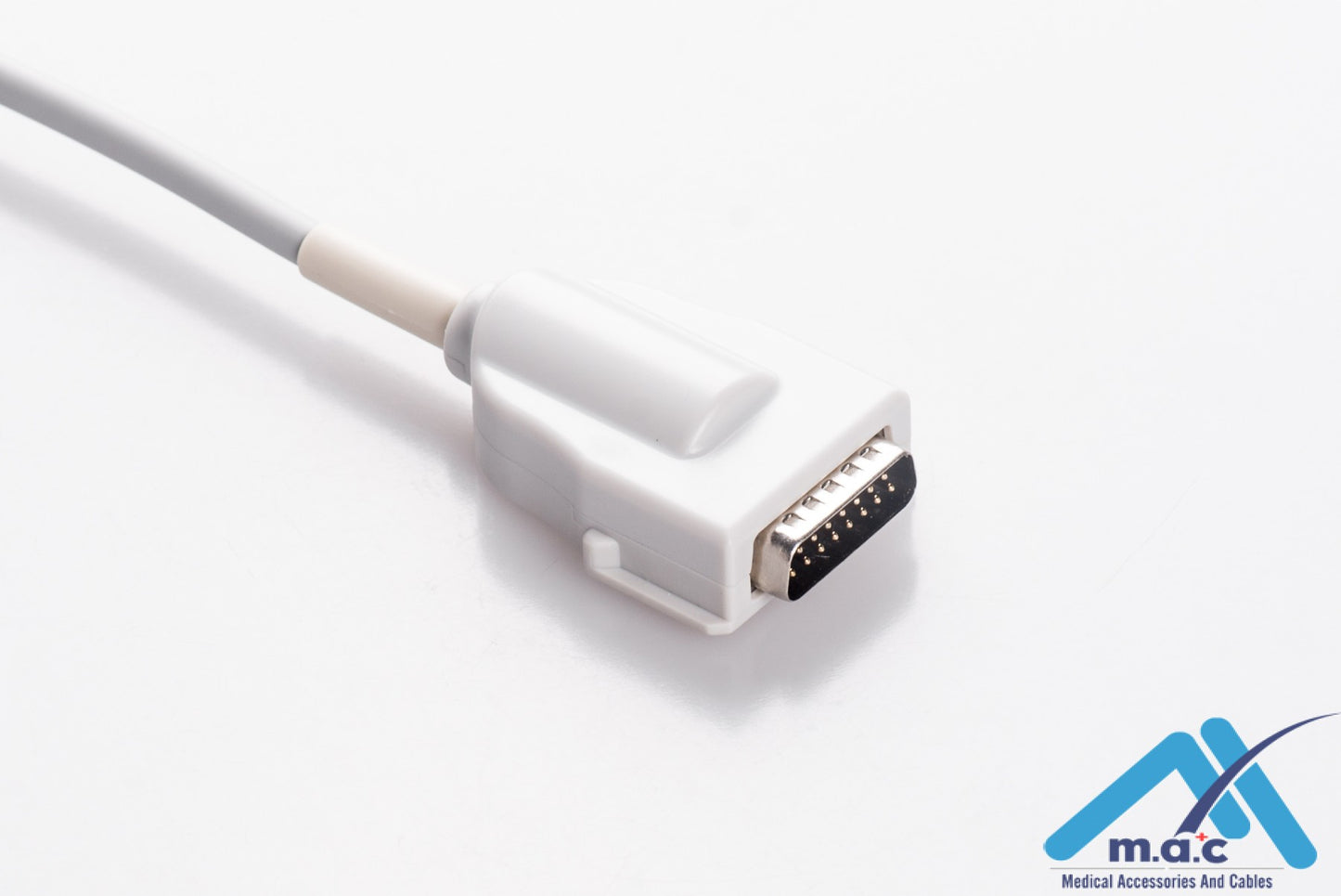 Mortara - Quinton Reusable One Piece EKG Fixed Cable E1M0-BK2-B