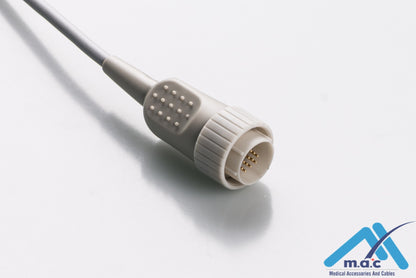 Kenz Reusable One Piece EKG Fixed Cable E1M0R-KZ1-B/I