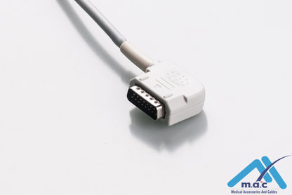 Kenz Reusable One Piece EKG Fixed Cable E1M0R-KZ2-B/I