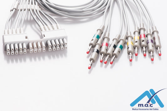 Mortara/ Welch Allyn   EKG Lead Wires  MTM10-LB / 9293-047-60