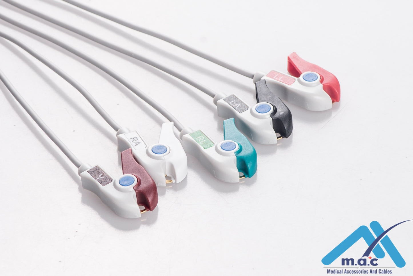 AAMI 6PIN Reusable One Piece ECG Fixed Cable 23M40RP 23M40RP-I