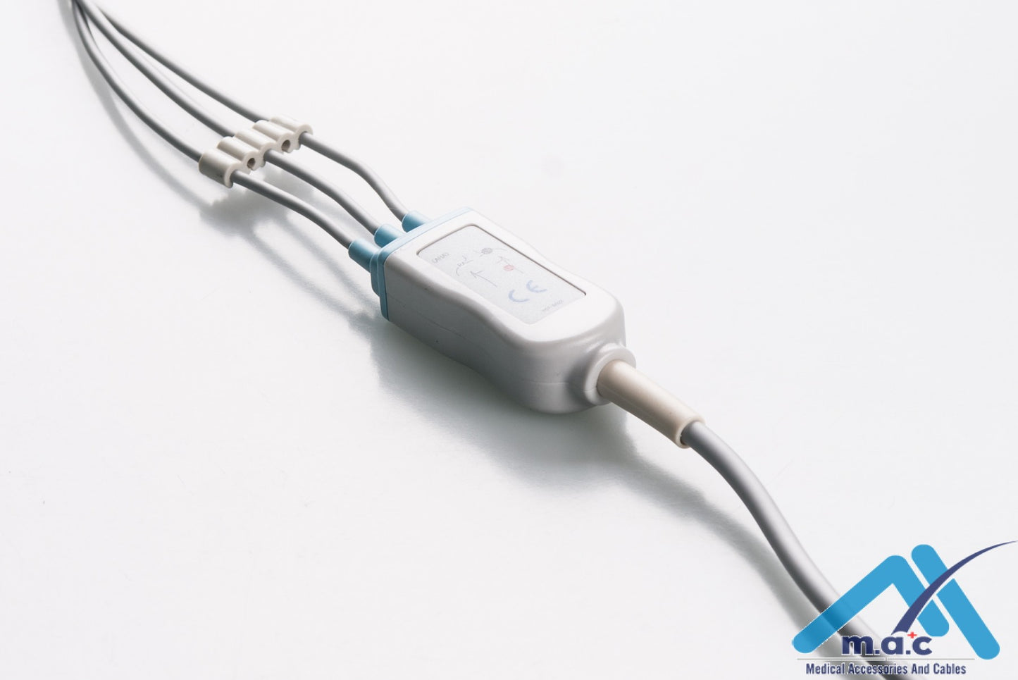 AAMI 6PIN Reusable One Piece ECG Fixed Cable 23M40RS