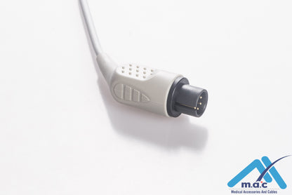 AAMI 6PIN Reusable One Piece ECG Fixed Cable 23M40S 23M40S-I