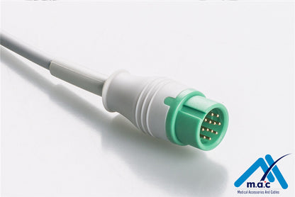 Biolight Compatible Disposable One Piece ECG Fixed Cable 23M67P-I