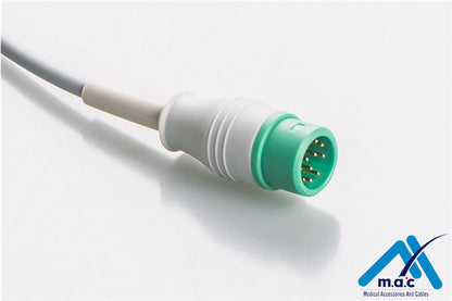 COMEN Compatible Disposable One Piece ECG Fixed Cable 23M47P