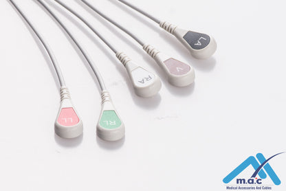 Disposable Philips® M2601A Telemetry ECG Lead Set