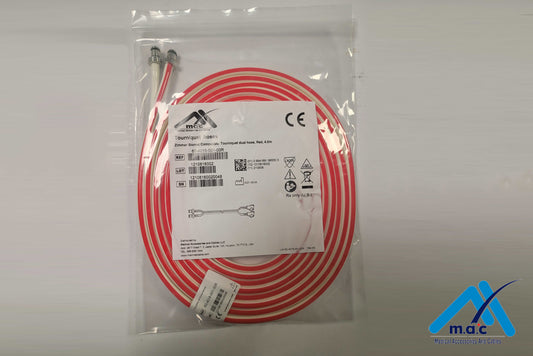 Zimmer tourniquet hoses Red .  Compatible with 1500,2000,3000,4000 Dual Hose