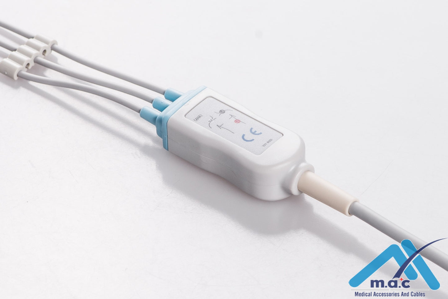 GE Healthcare - Datex - Ohmeda Reusable One Piece ECG Fixed Cable 23M95S