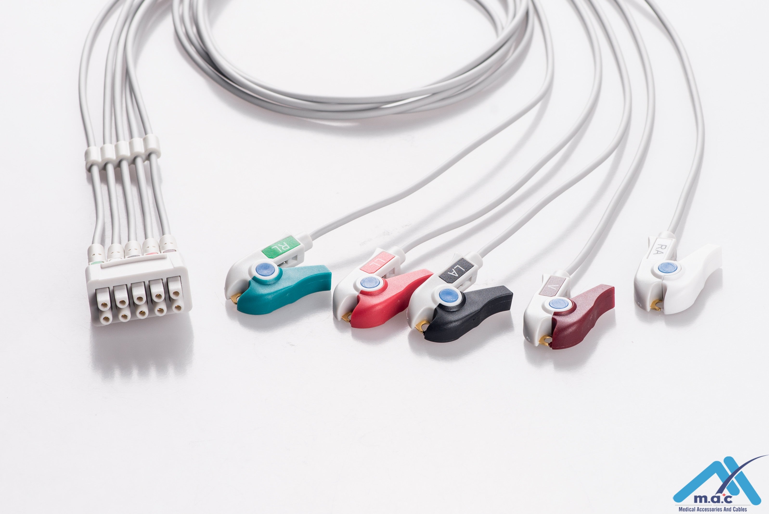 GE Marquette CAM 14 ECG 10 Cavo Afferratori Piombo - Spedizione - Foto 4