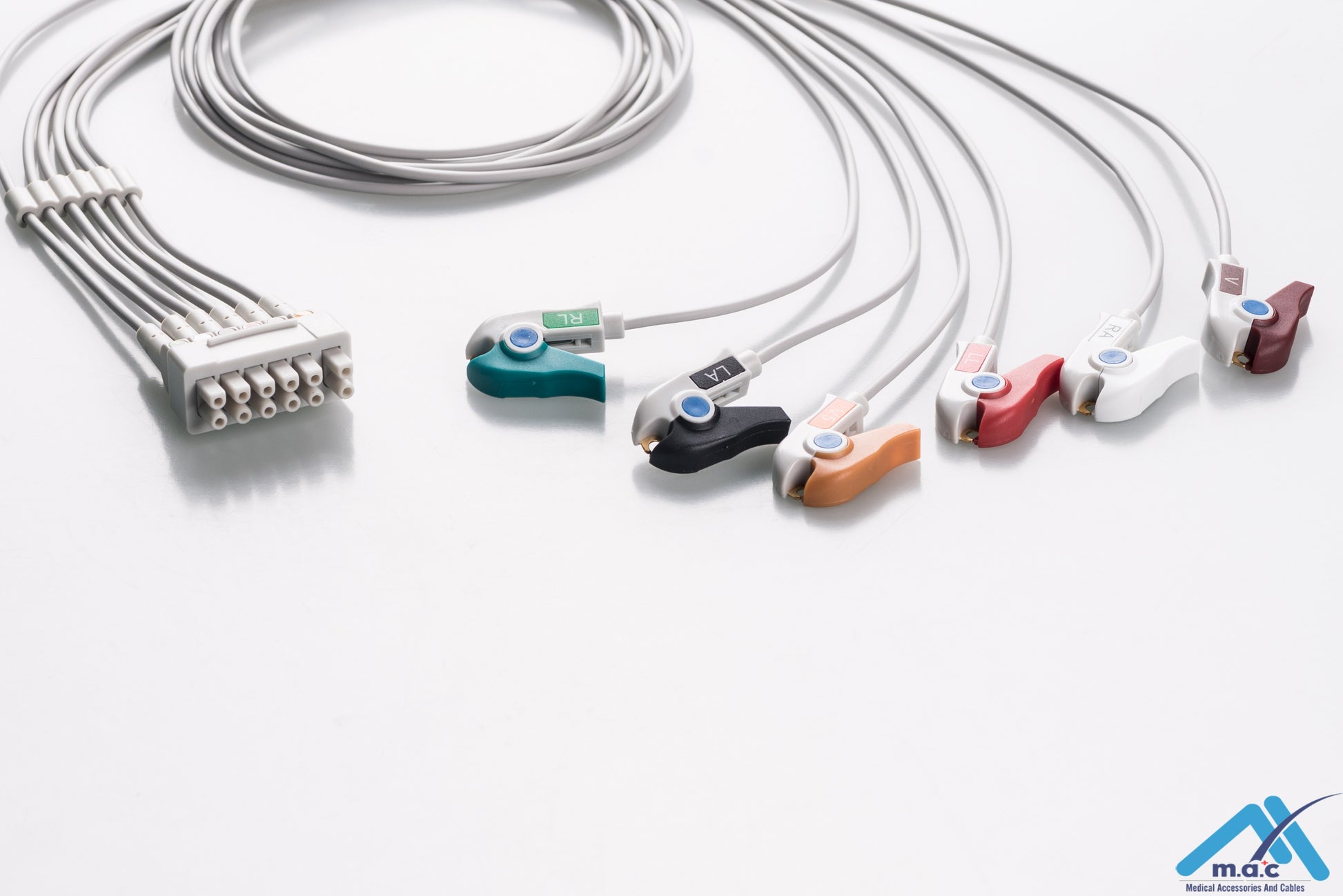 GE Marquette CAM 14 ECG 10 Cavo Afferratori Piombo - Spedizione - Foto 5