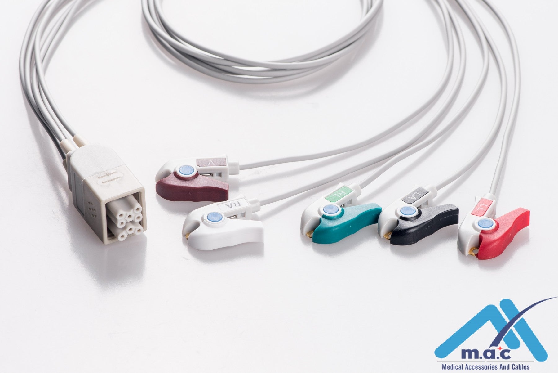 Telemetry Cabling GE Healthcare Telemetry ECG Cables APM5-90P – Macmedcable