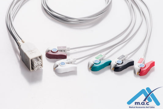 GE Healthcare Telemetry ECG Cables APM5-90P