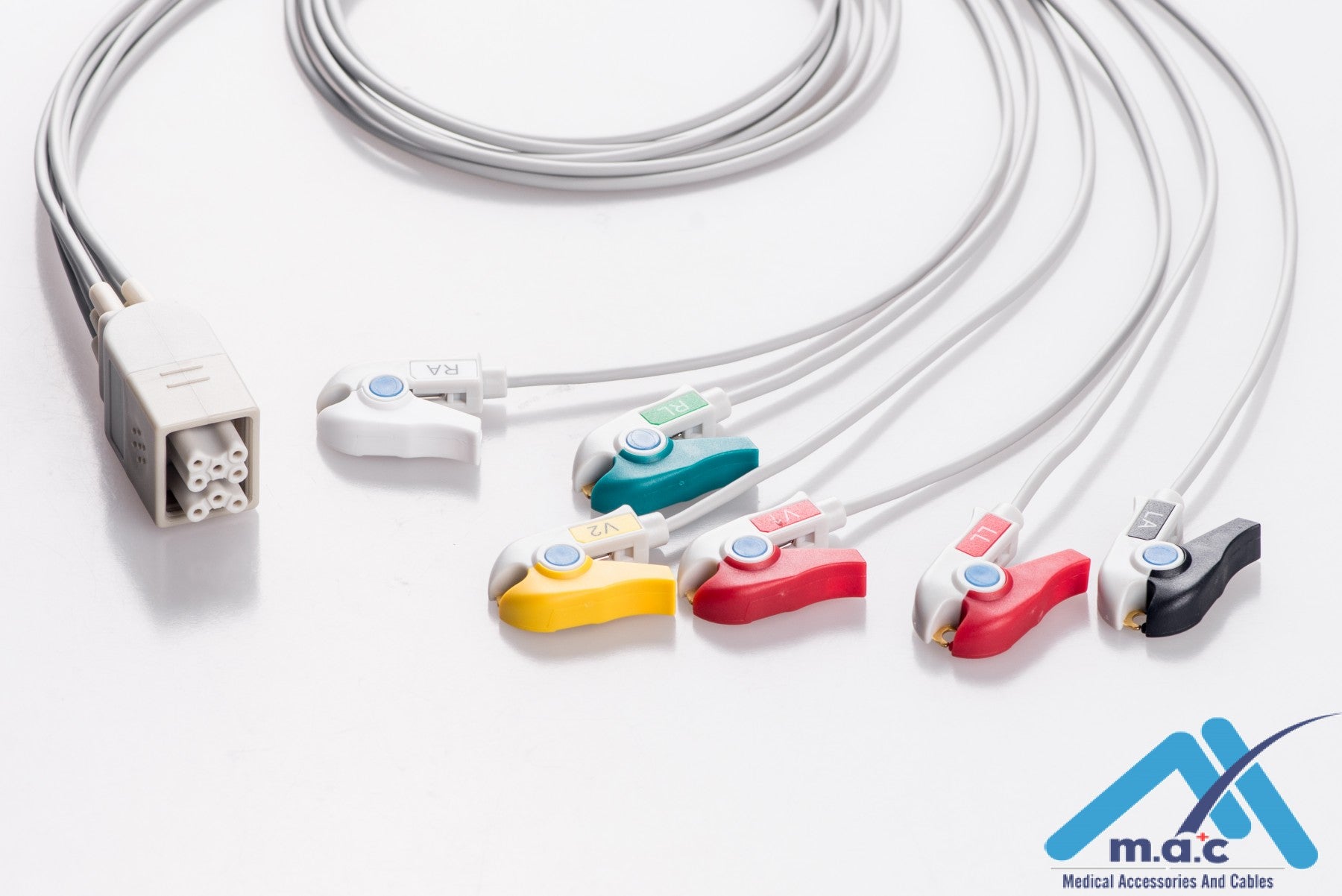 Telemetry Cabling GE Healthcare Telemetry ECG Cables APM6-90P – Macmedcable