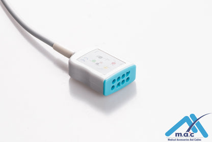 Generra Compatible ECG Trunk Cables NKM-2509-I
