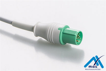 Hillige Compatible Disposable One Piece ECG Fixed Cable 23M55P-I