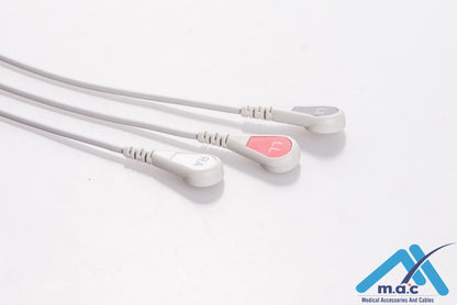 M&B Reusable One Piece ECG Fixed Cable 23M32S