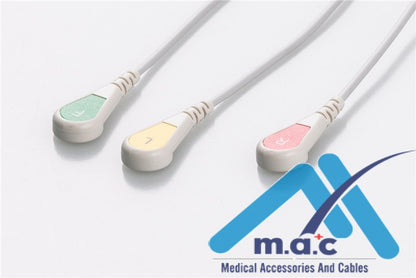 Mindray Compatible Disposable One Piece ECG Fixed Cable 23M12S-I