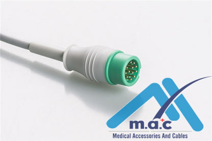 Mindray Compatible Disposable One Piece ECG Fixed Cable 23M12S-I