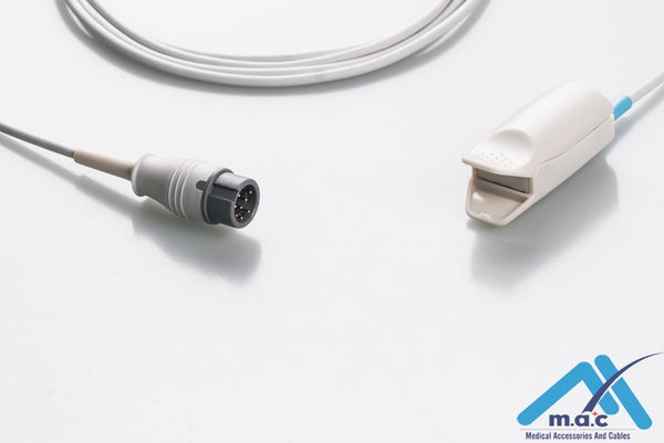 Mindray Two Spo2 Mindray Reusable Spo2 Sensor U4M10-48P – Macmedcable