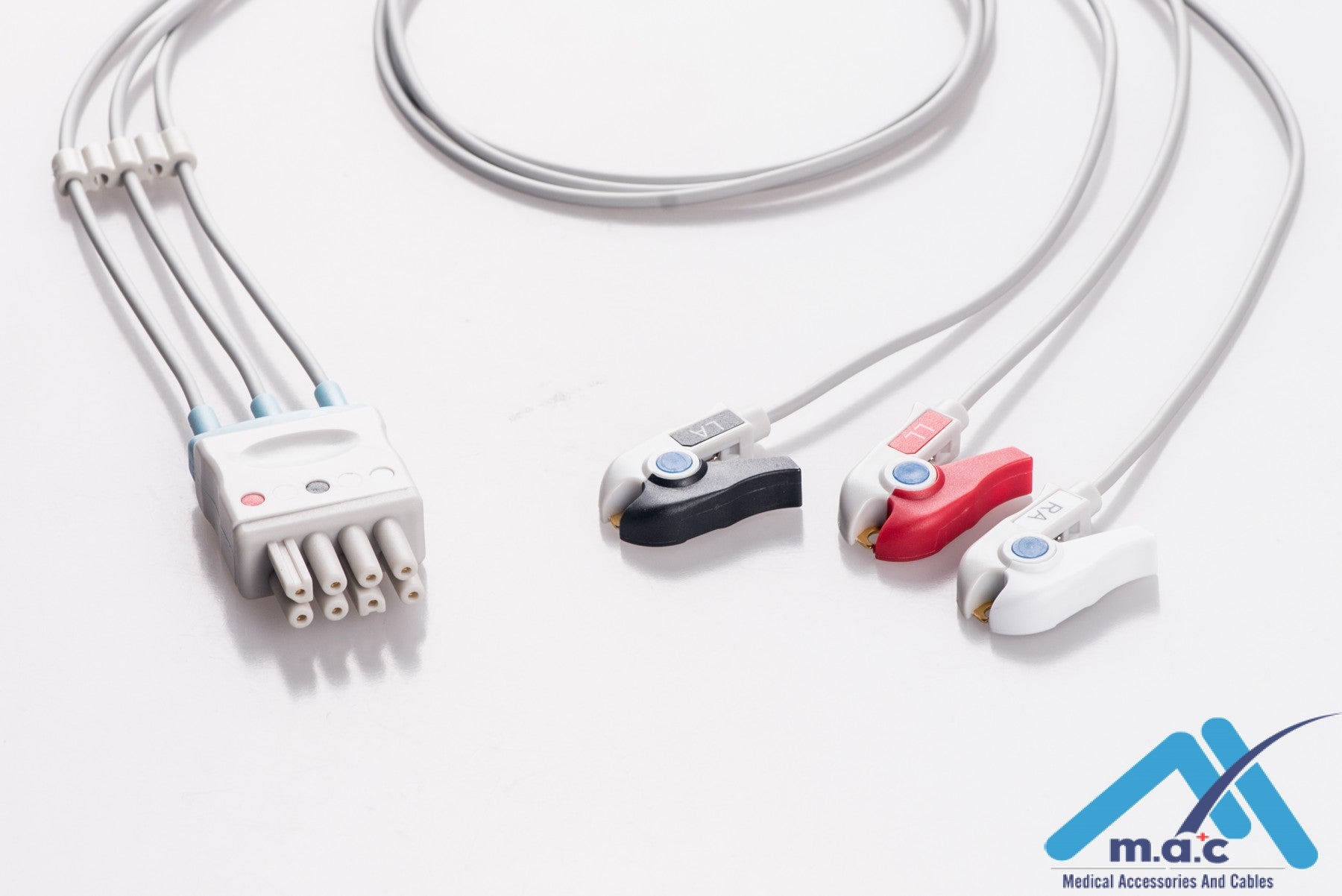 Nihon Kohden Reusable ECG LeadWires NKMB3-90P-I NKMB3-90P – Macmedcable