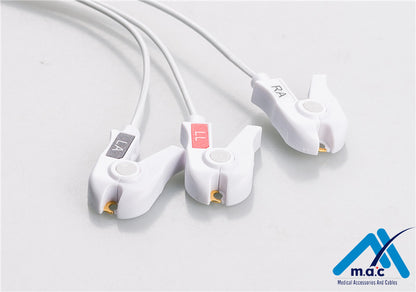 Philips Compatible Disposable ECG Lead Wires HPM3-90DP-I