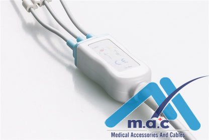Philips Compatible Disposable One Piece ECG Fixed Cable 23M029P-I