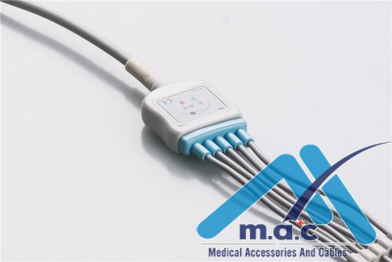 Siemens Compatible Disposable One Piece ECG Fixed Cable 25M76S