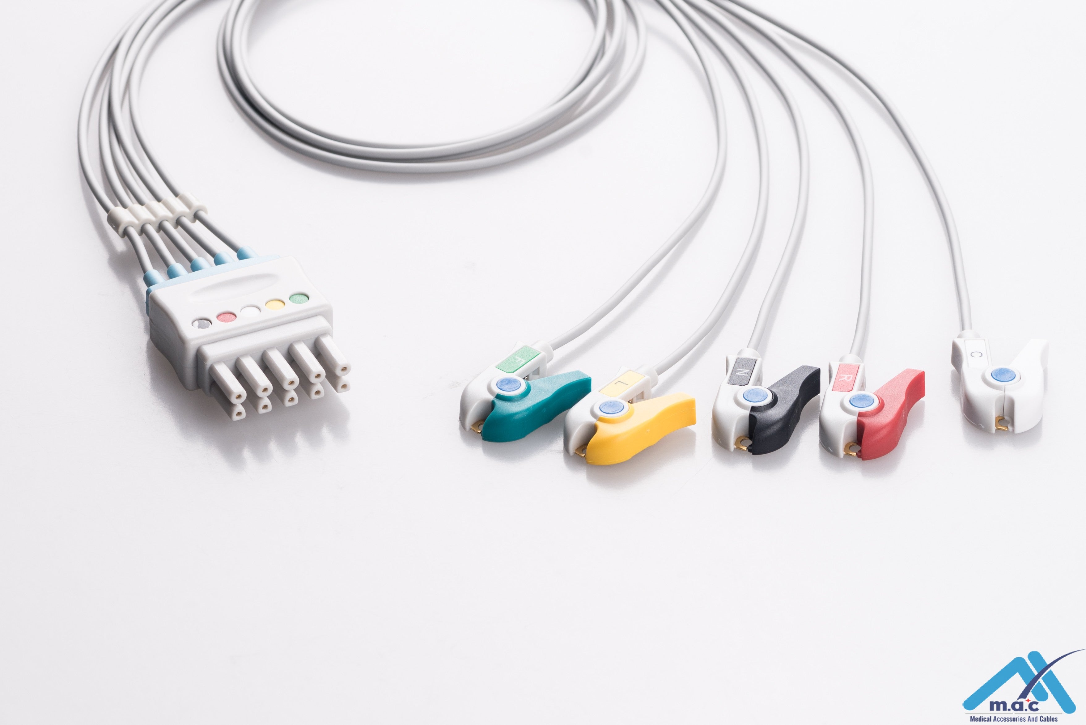 Spacelabs Ecg Machine Spacelabs Reusable ECG LeadWires SLM5-90P-I – Macmedcable