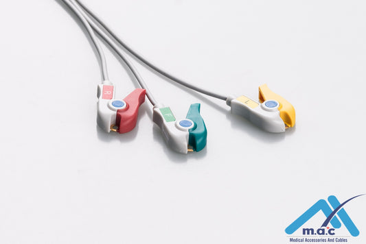 Spacelabs Reusable One Piece ECG Fixed Cable 23M96P-I