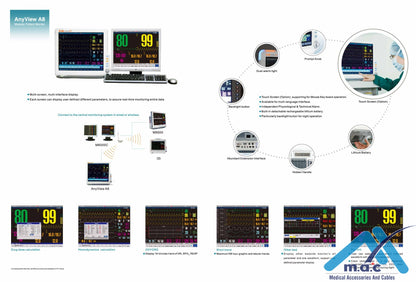 MAC A8 Modular Multi-Parameter Patient Monitor