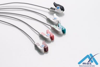 Philips Reusable ECG LeadWires AAMB5-90P-I AAMB5-90P