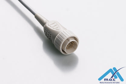 Kenz Reusable One Piece EKG Fixed Cable E1M0-KZ1-B E1M0-KZ1-B/I