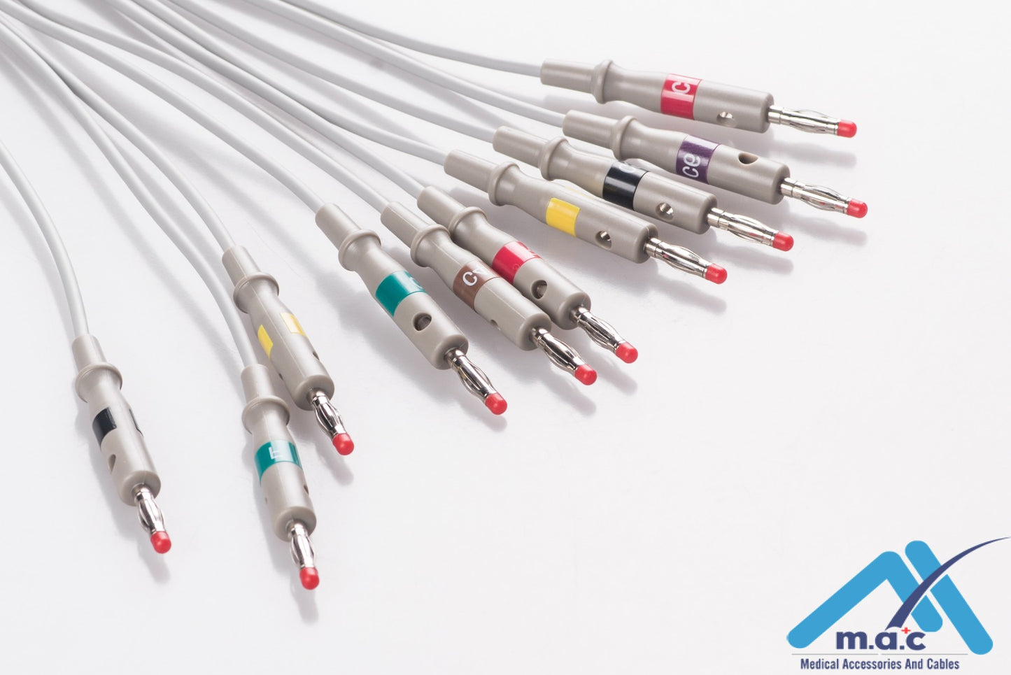 Philips Reusable One Piece EKG Fixed Cable E1M0R-HP-B E1M0R-HP-B/I