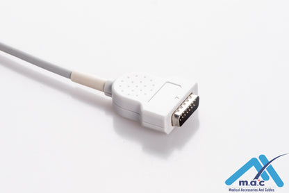 GE Healthcare - Marquette Reusable One Piece EKG Fixed Cable E1M0R-MQ-P/I